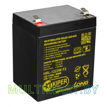 Аккумулятор для ИБП Kiper HRL-1223W F2 (12В/5 А·ч)